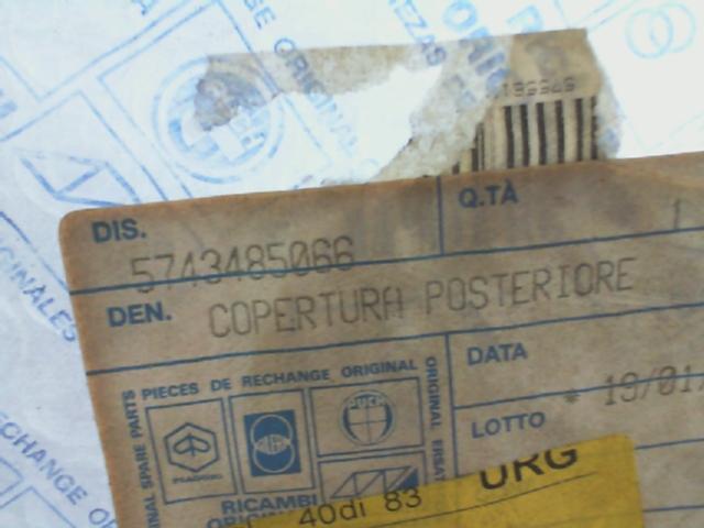 COPERT.POST WHITE 913 LIBERTY PIAGGIO 5743485066 - immagine 4