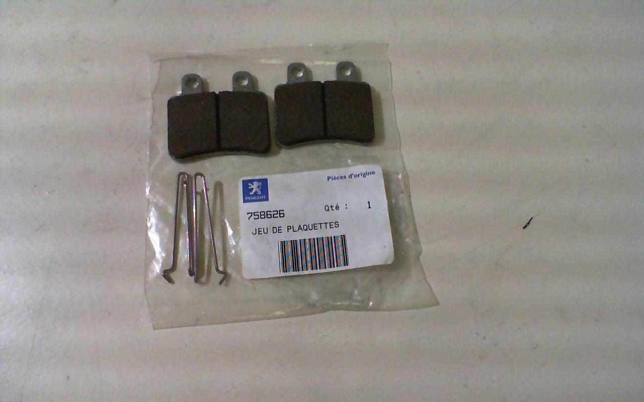 PASTIGLE FRENI POST. SATELIS PEUGEOT 758626