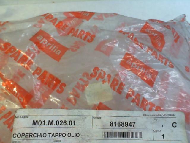 COPERCHIO TAPPO OLIO SCARABEO APRILIA AP8168947 - immagine 4