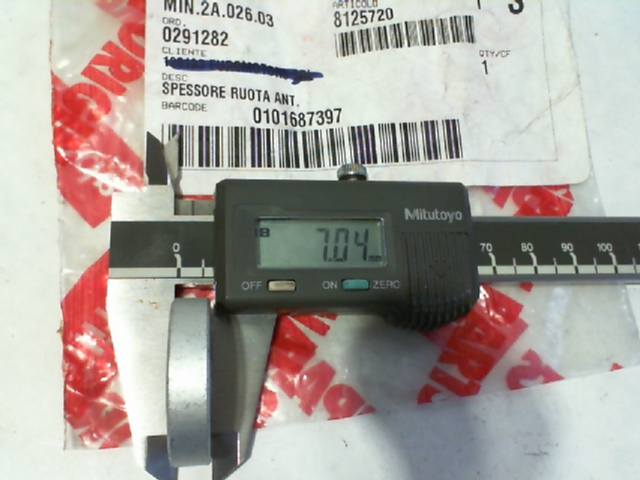 SPESSORE RUOTA ANT.R PEGASO 650 APRILIA AP8125720 - immagine 4