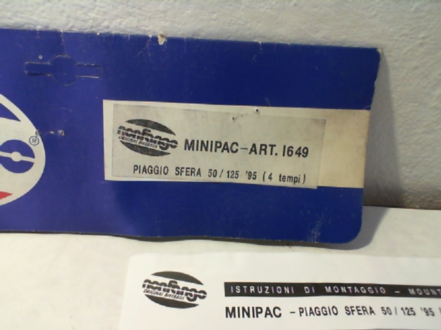 PORTAPACCHI PIAGGIO SFERA 50/125 4T NON FANGO 1649 - immagine 5