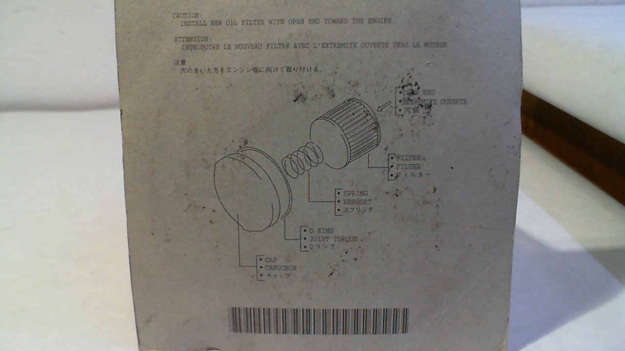 FILTRO OLIO GS SUZUKI 16510-45040-000 - immagine 3