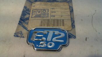 TARGHETTA PORTELLO VESPA ET2 PIAGGIO 573078