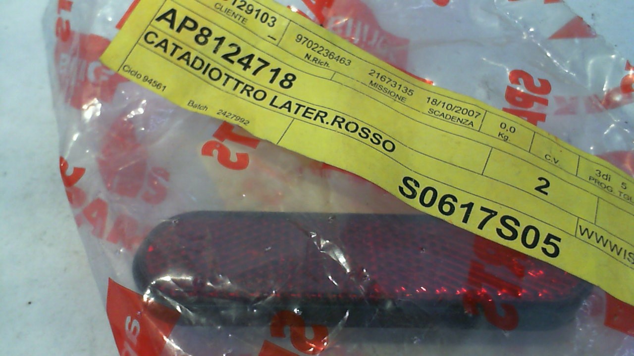 CATADIOTTRO LATER.ROSSO DORSODURO APRILIA AP8124718
