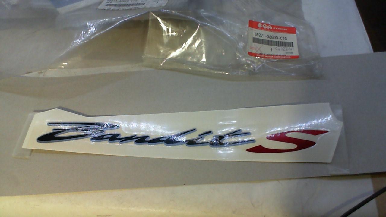 EMBLEMA DX BANDIT S SUZUKI 68271-38G01-CTG EX 68271-38G00-CTG