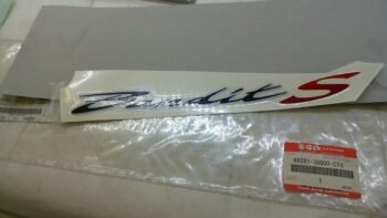 ADESIVO EMBLEMA SX BANDIT SUZUKI 68281-38G01-CTG EX 68281-38G00-CTG