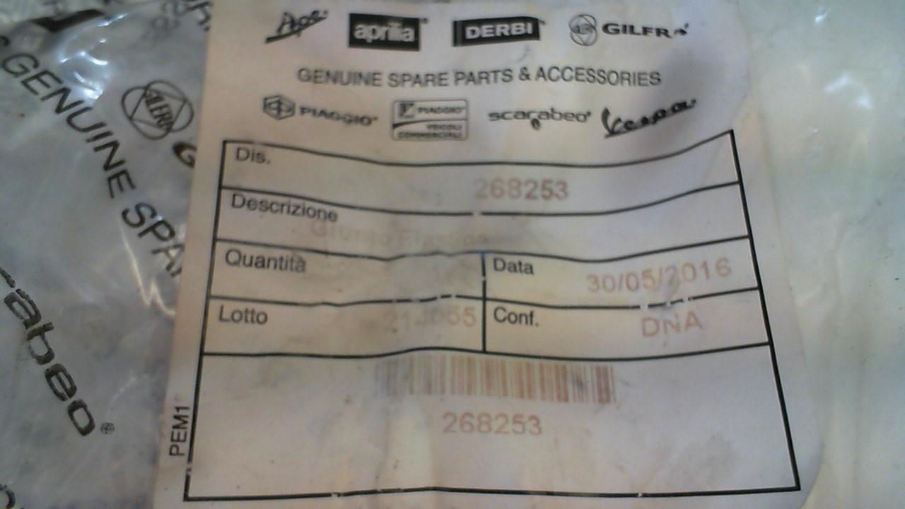GIUNTO ELASTICO RUOTA QUARGO POKER PIAGGIO B073421 EX 268253 - immagine 4
