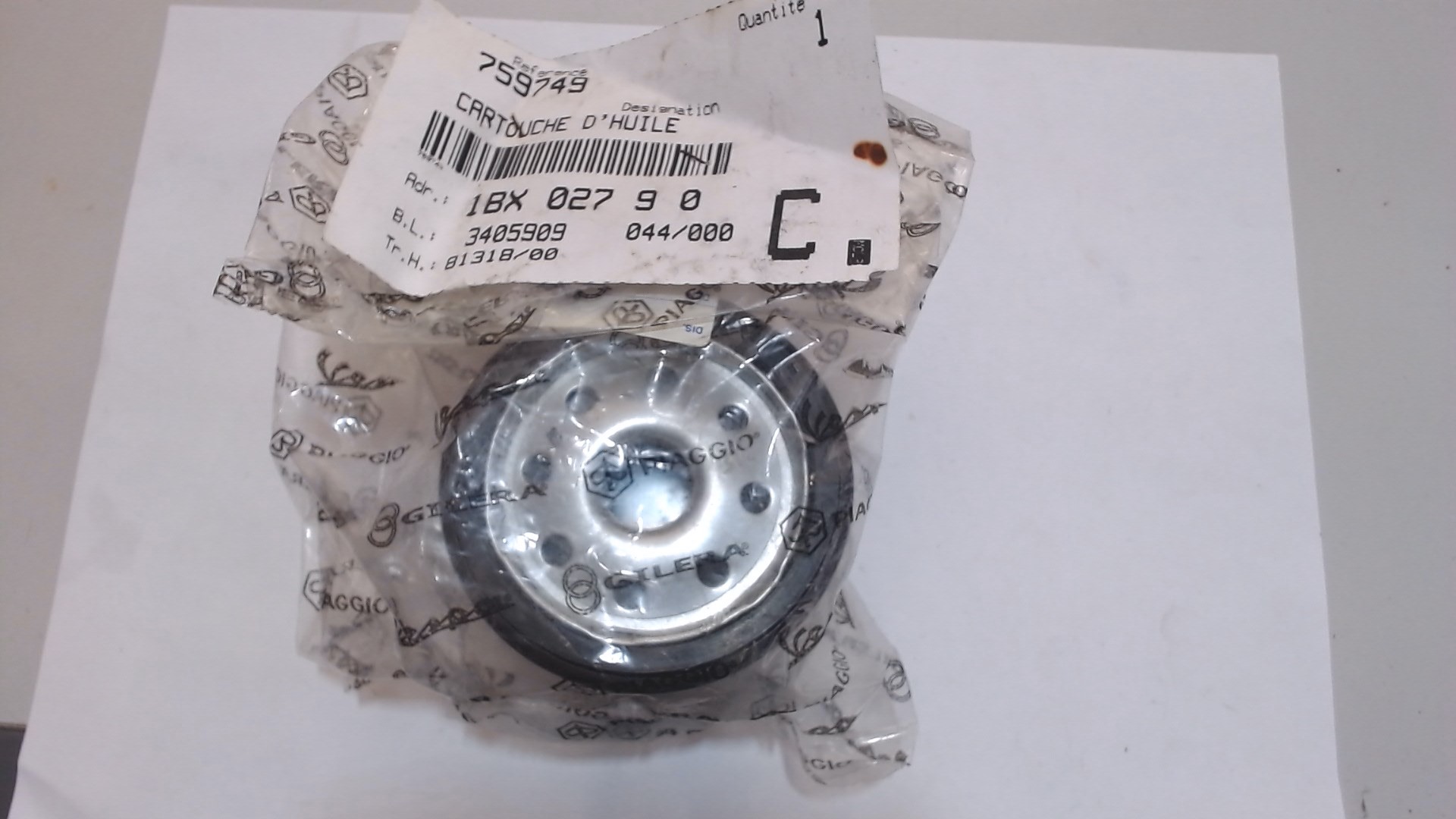 CARTUCCIA OLIO SATELIS PEUGEOT 759749