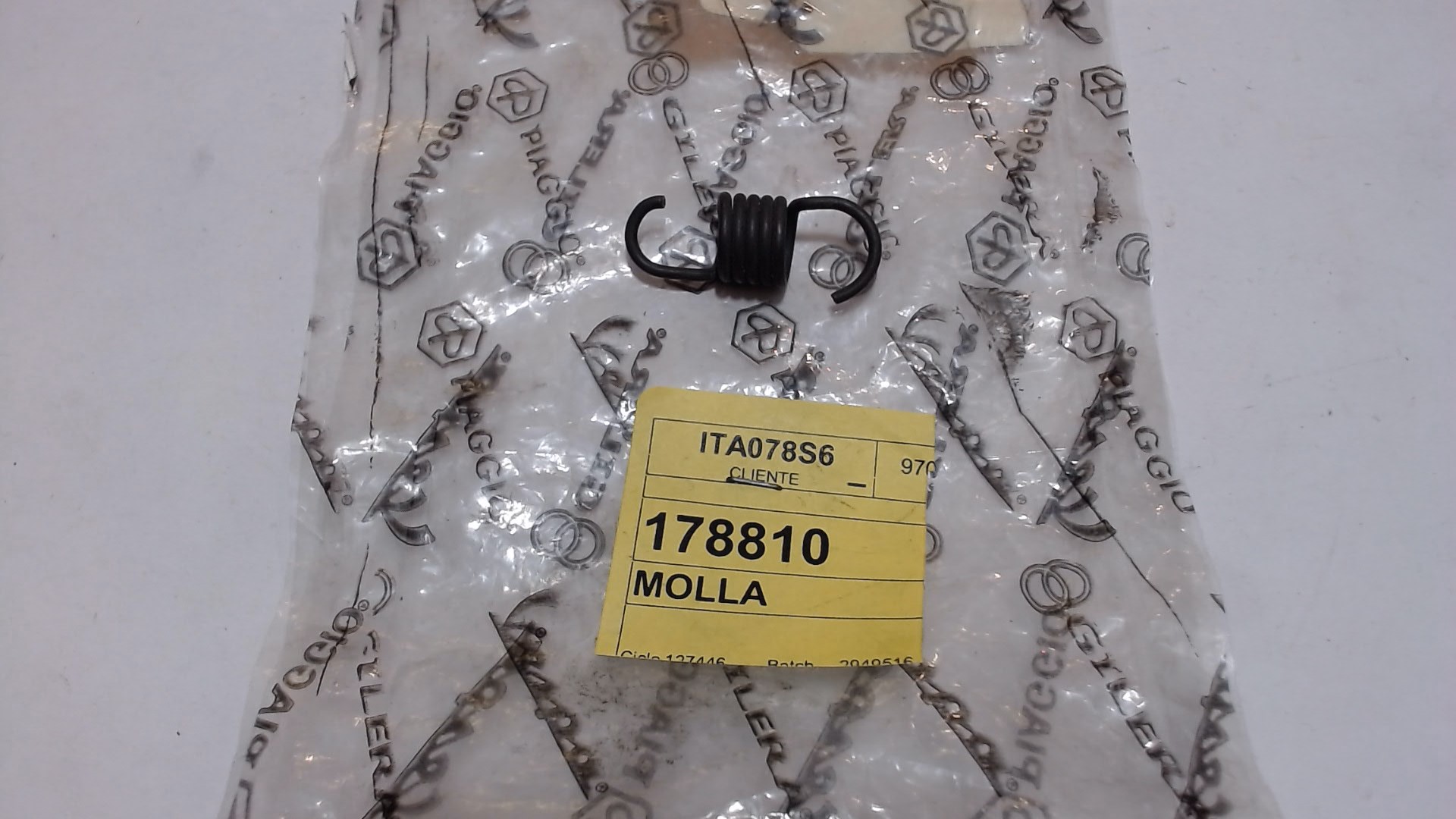 MOLLA PICCOLA GANASCE APE PIAGGIO 178810