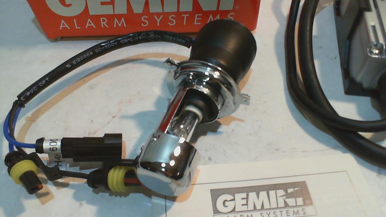 KIT LAMPADE XENO GEMINI PER MOTO/SCOOTER GEMINI H4 8XKH4LW - immagine 2