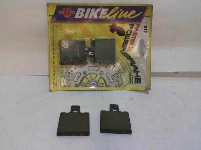 PASTIGLIE FRENO WURTH 612 PER APRILIA CAGIVA GILERA HONDA