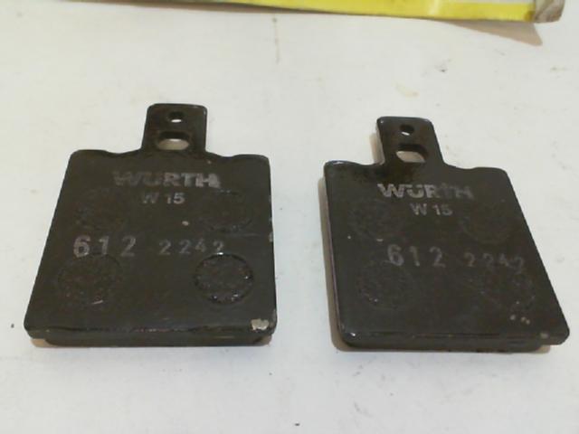 PASTIGLIE FRENO WURTH 612 PER APRILIA CAGIVA GILERA HONDA - immagine 4