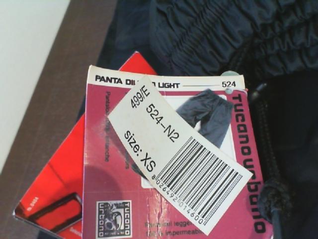 Pantalone antipioggia TAGLIA XS Tucano Urbano - immagine 2