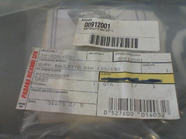 SUPP BAULETTO KYMCO B&W 00912001 - immagine 3