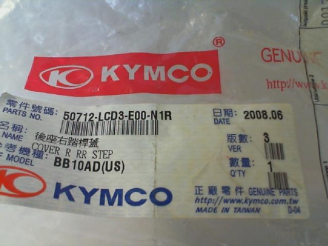 SUPPORTO PEDALINA POSTERIORE KYMCO PEOPLE 001700208 - immagine 2