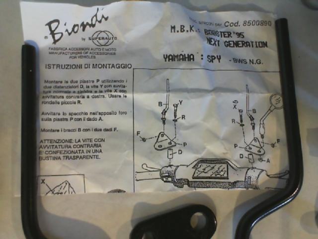ATTACCHI PARABREZZA BOOSTER MARCA BIONDI 8500890 - immagine 2