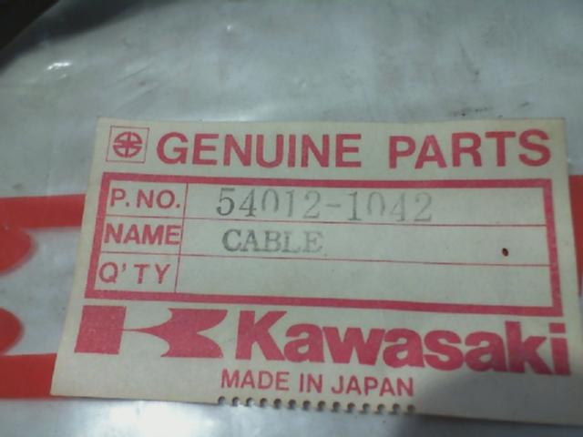 CAVO ACCELERATORE CHIUSURA Kz 550 KAWASAKI 54012-1042 - immagine 2
