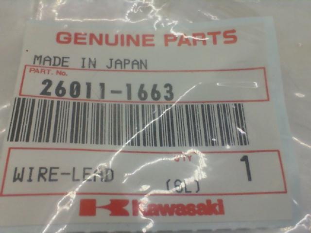CAVO BATTERIA KAWASAKI VN 1500 26011-1663 - immagine 4