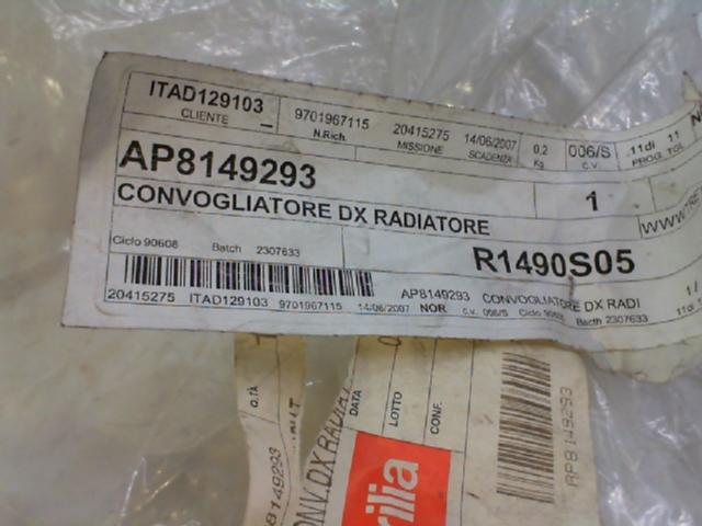 CONVOGLIATORE DX CAPONORD APRILIA 8149293 - immagine 3