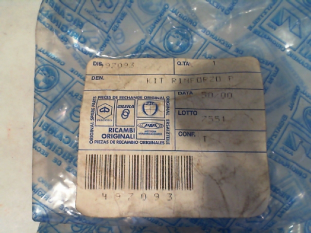 KIT RINFORZO PINZA FRENO PIAGGIO GILERA 497093 - immagine 3