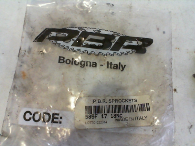 PIGNONE FORATO PBR 585F 17 18NC - immagine 3