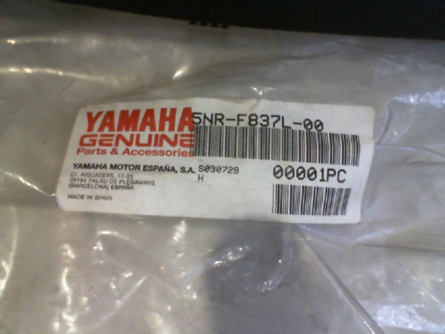 PANELLO CONSOLLE MAJESTY SKYLINER YAMAHA 5NR-F837L-00 - immagine 2