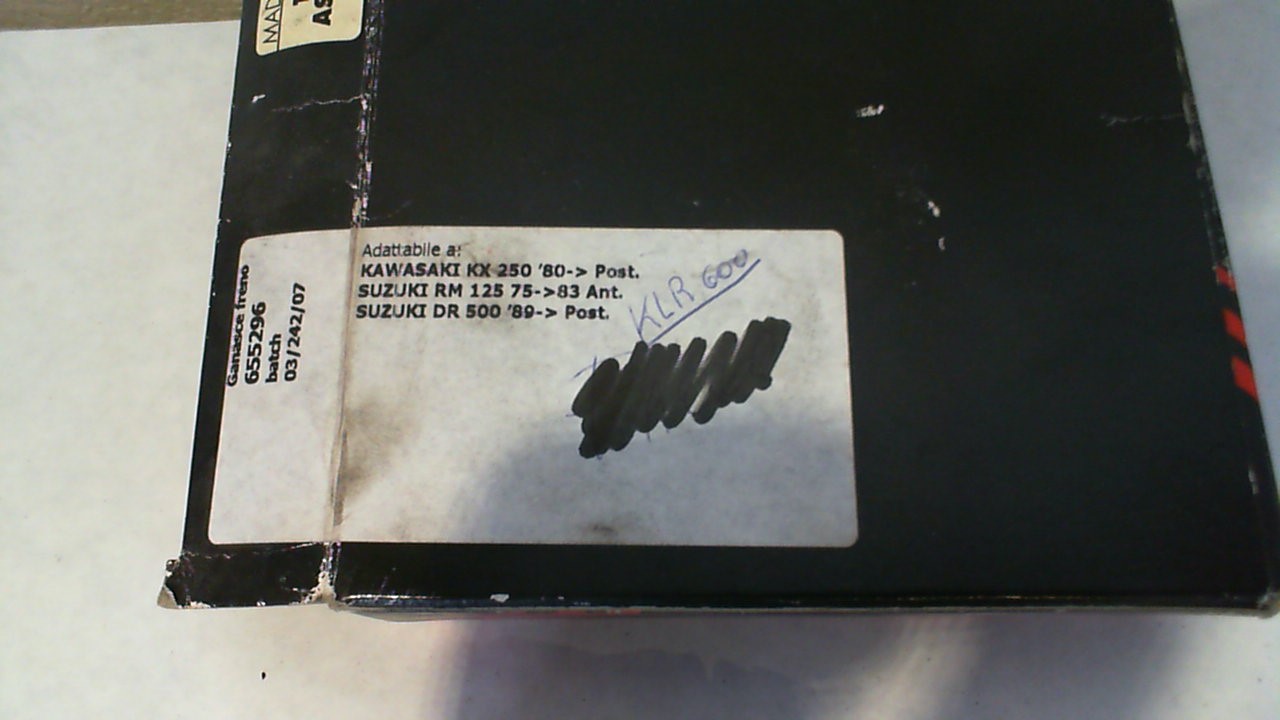 CEPPI FRENO POSTERIORE KAWASAKI SUZUKI SPECIALBRAKESHOE - 655296 - immagine 2