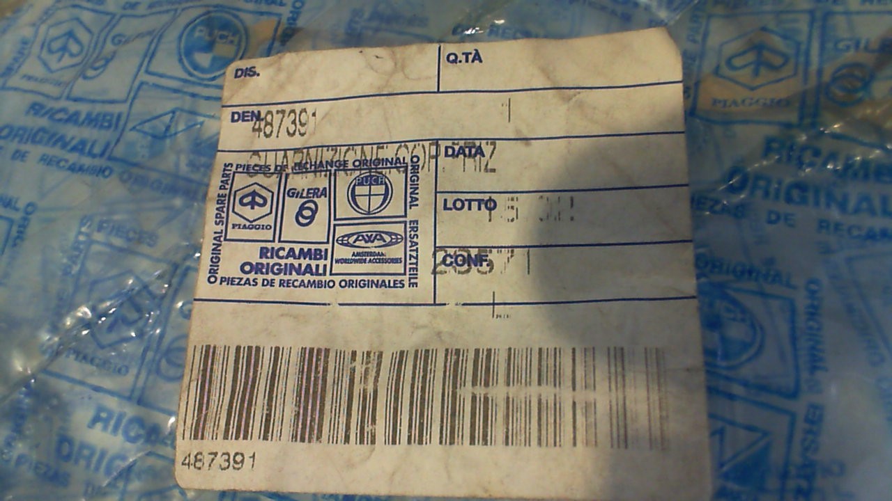GUARNIZIONE COPERCHIO FRIZIONE APE PIAGGIO B018214 EX 487391 - immagine 2