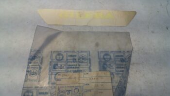TARGHETTA GIALLA GILERA 2961850090 EX 296888