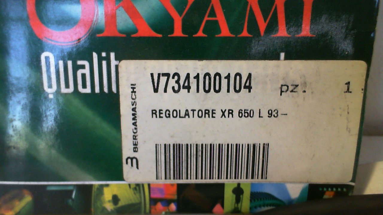 REGOLATORE DI TENSIONE PER HONDA XR 650 BERGAMASCHI v734100104 - immagine 4