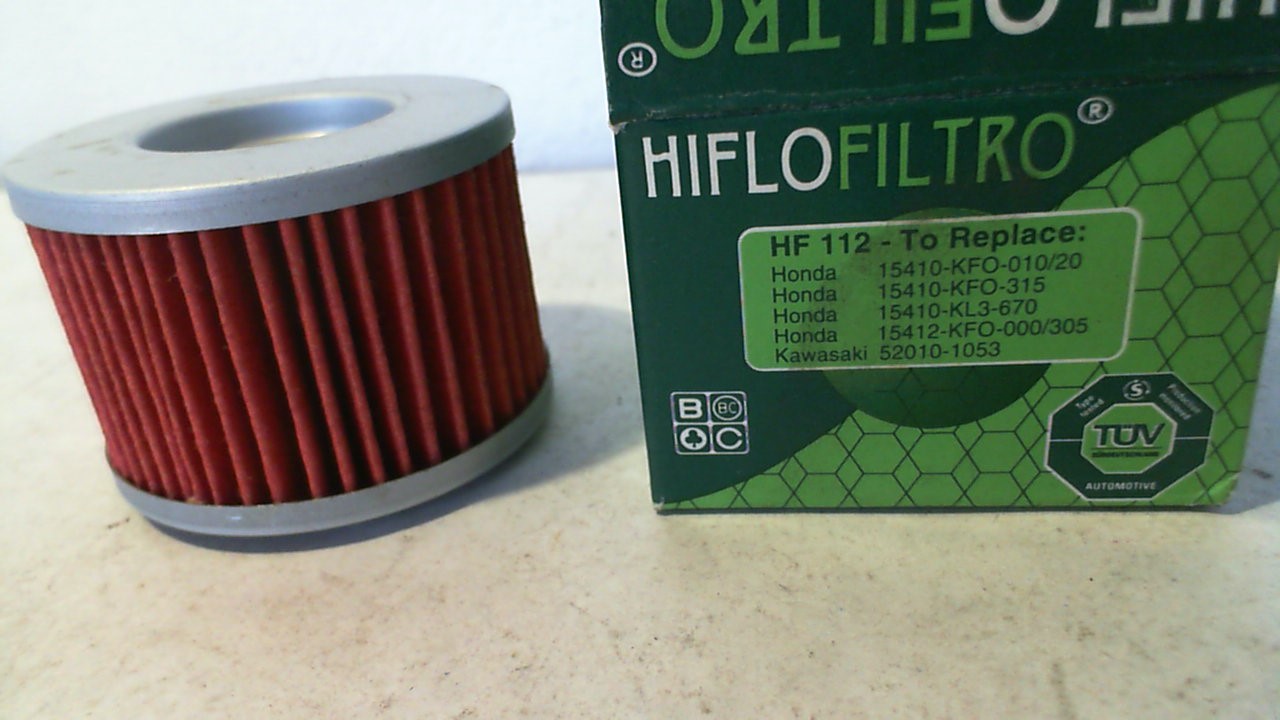 FILTRO OLIO HONDA - KAWASAKI HIFLO HF 112 - immagine 2