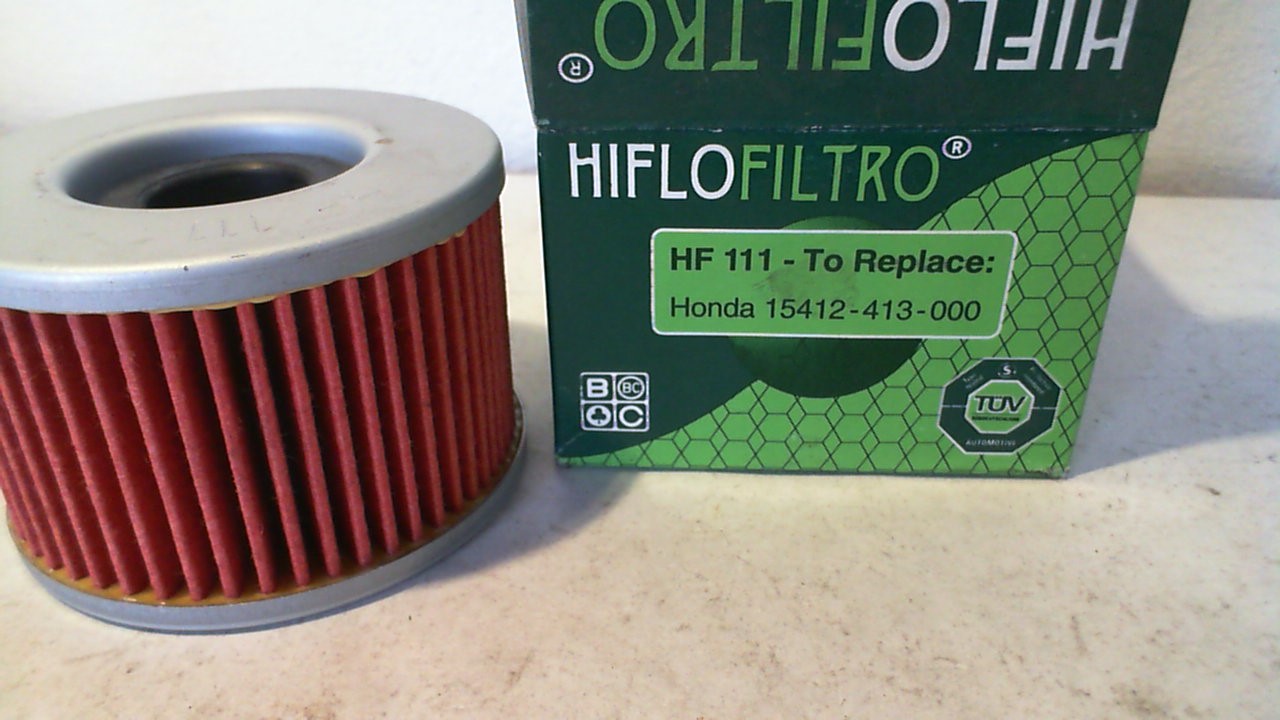 FILTRO OLIO HONDA 15412-413 HIFLO HF111 - immagine 3