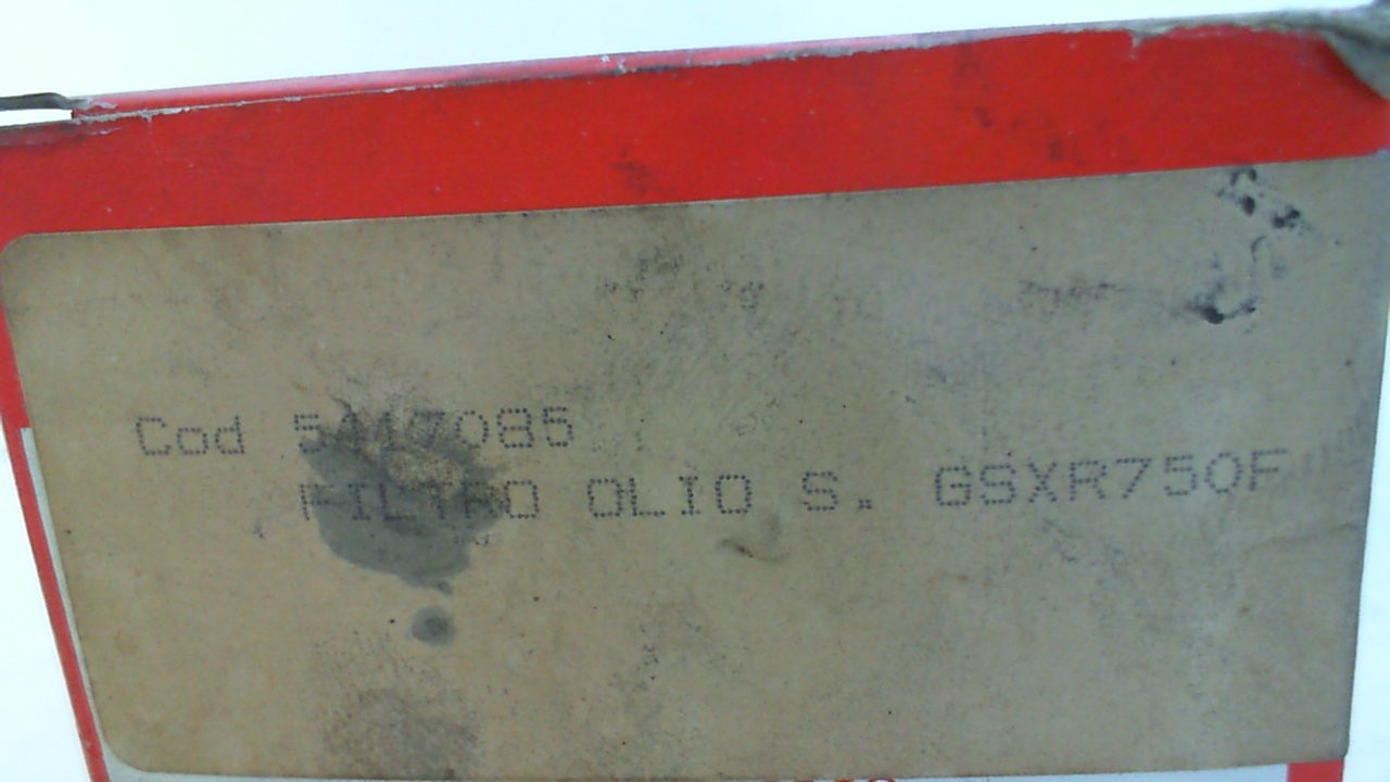 FILTRO OLIO SUZUKI GSX-R 750 F EBF 5417085 - immagine 3