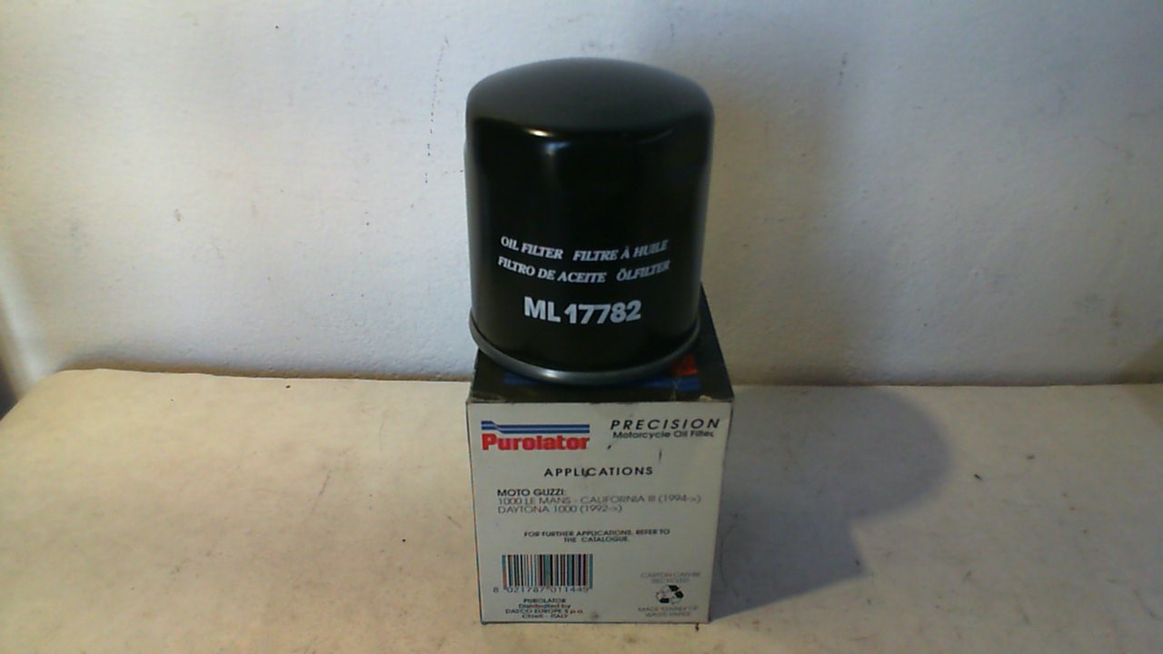 FILTRO OLIO MOTO GUZZI PUROLATOR ML 17782
