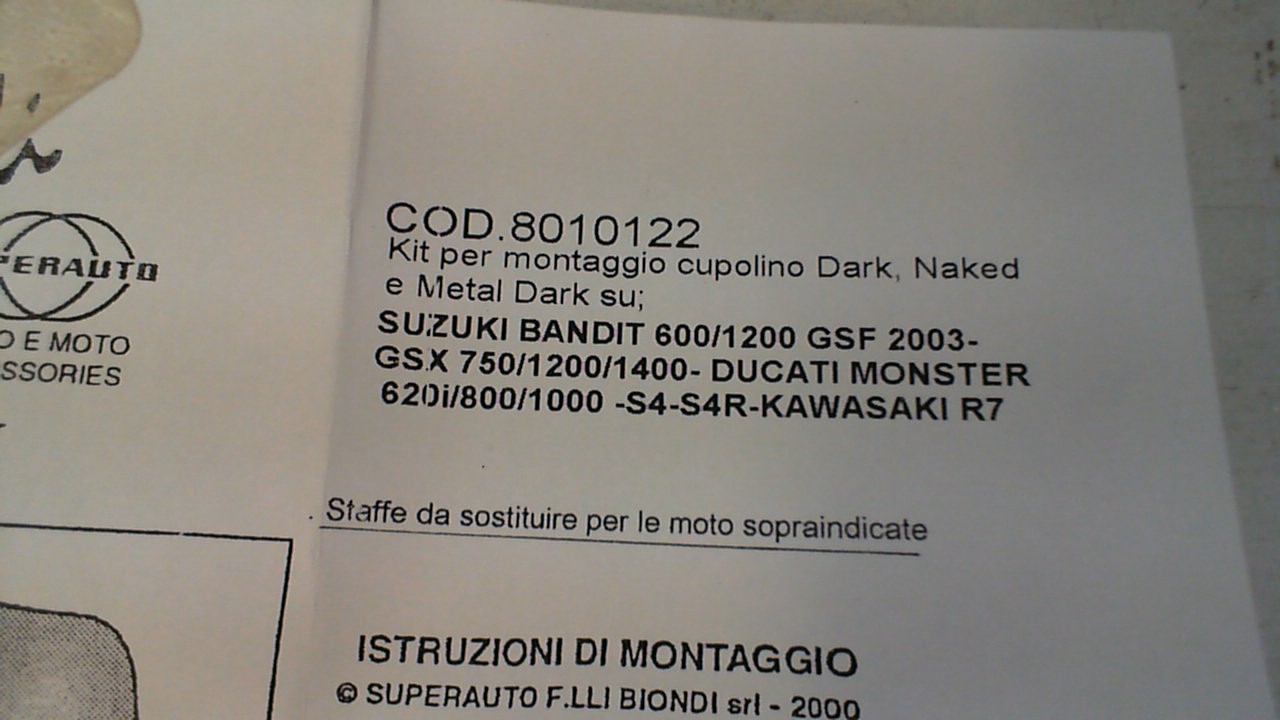 STAFFE PER CUPOLINO BIONDI - immagine 2