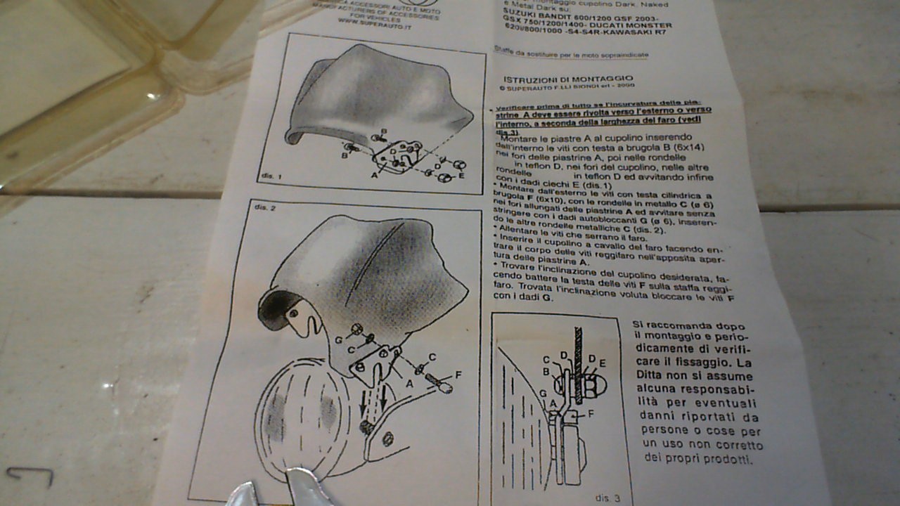 STAFFE PER CUPOLINO BIONDI - immagine 3
