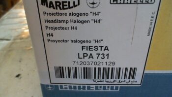 FARO FANALE ANTERIORE DESTRO FORD FIESTA DAL 1989 MAGNETI MARELLI LPA731