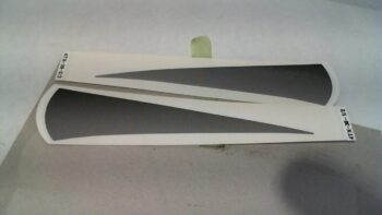 ADESIVO GRIGIO SERBATOIO TDM 850 1998 YAMAHA 4tx242403000