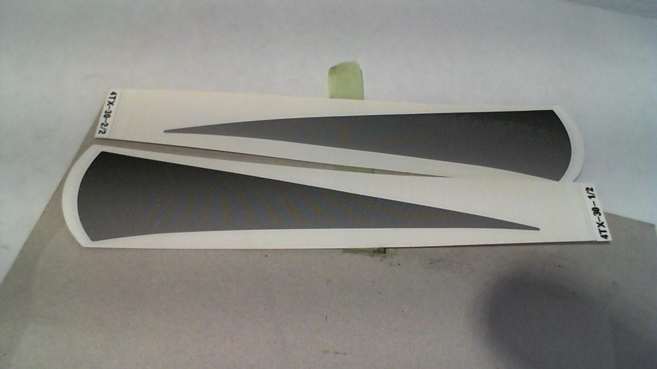 ADESIVO GRIGIO SERBATOIO TDM 850 1998 YAMAHA 4tx242403000