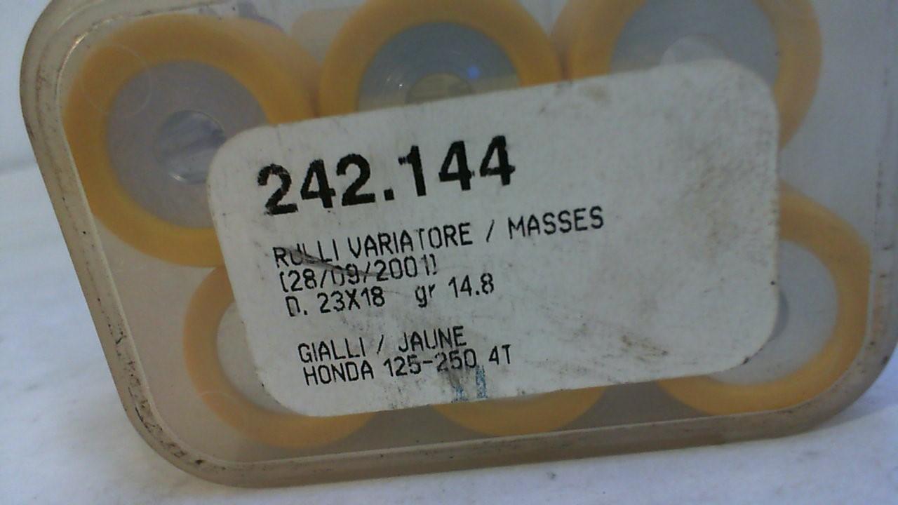 Kit 6 Rulli variatore 23X18 Grammi 14,8 Honda 125 250 4T Polini 242.144 6 PZ - immagine 2