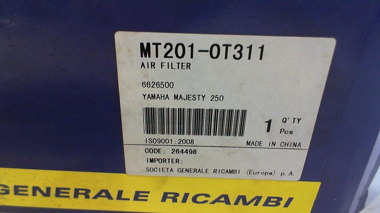 FILTRO ARIA YAMAHA MAJESTY X-CITY 250 MT201-OT311 - immagine 2