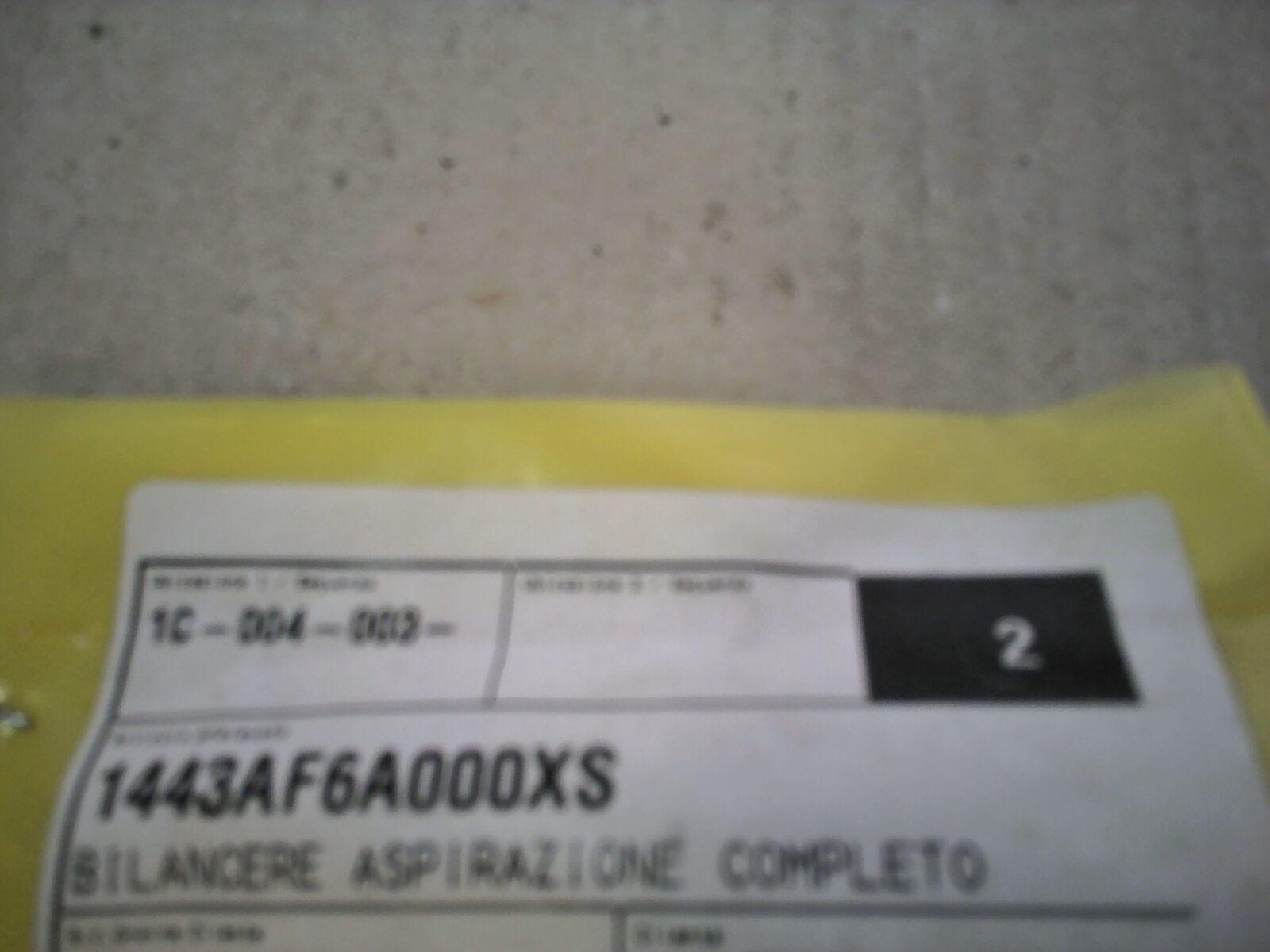BILANCERE APIRAZIONE COMPLETO SYMPHONY 125 SYM 1443AF6A000XS - immagine 2