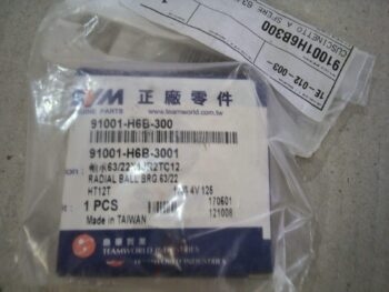 CUSCINETTO BRG.63/22 SYM 91001-H6B-300