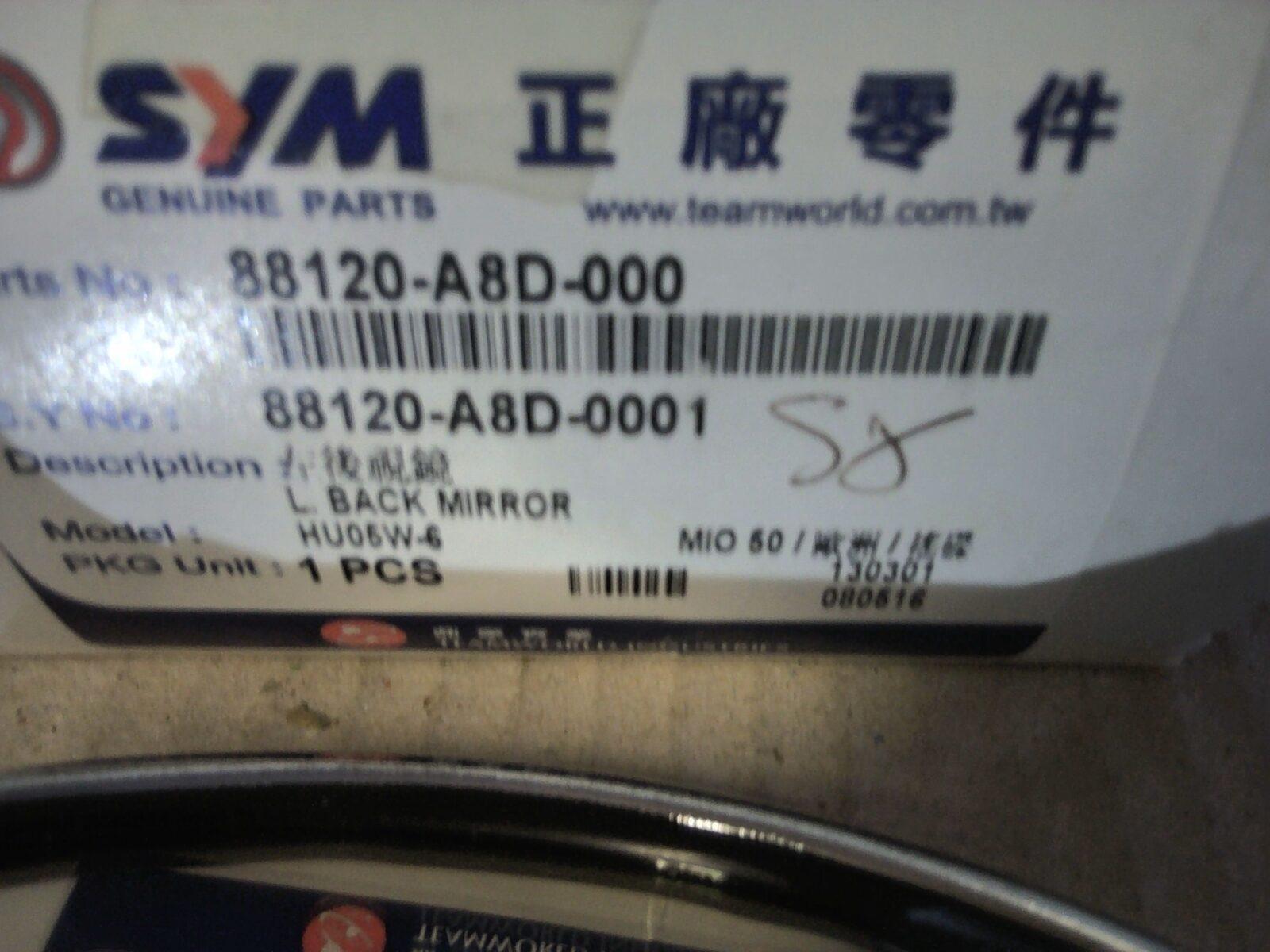 SPECCHIETTO SX MIO SYM 88120-A8D-000 - immagine 2