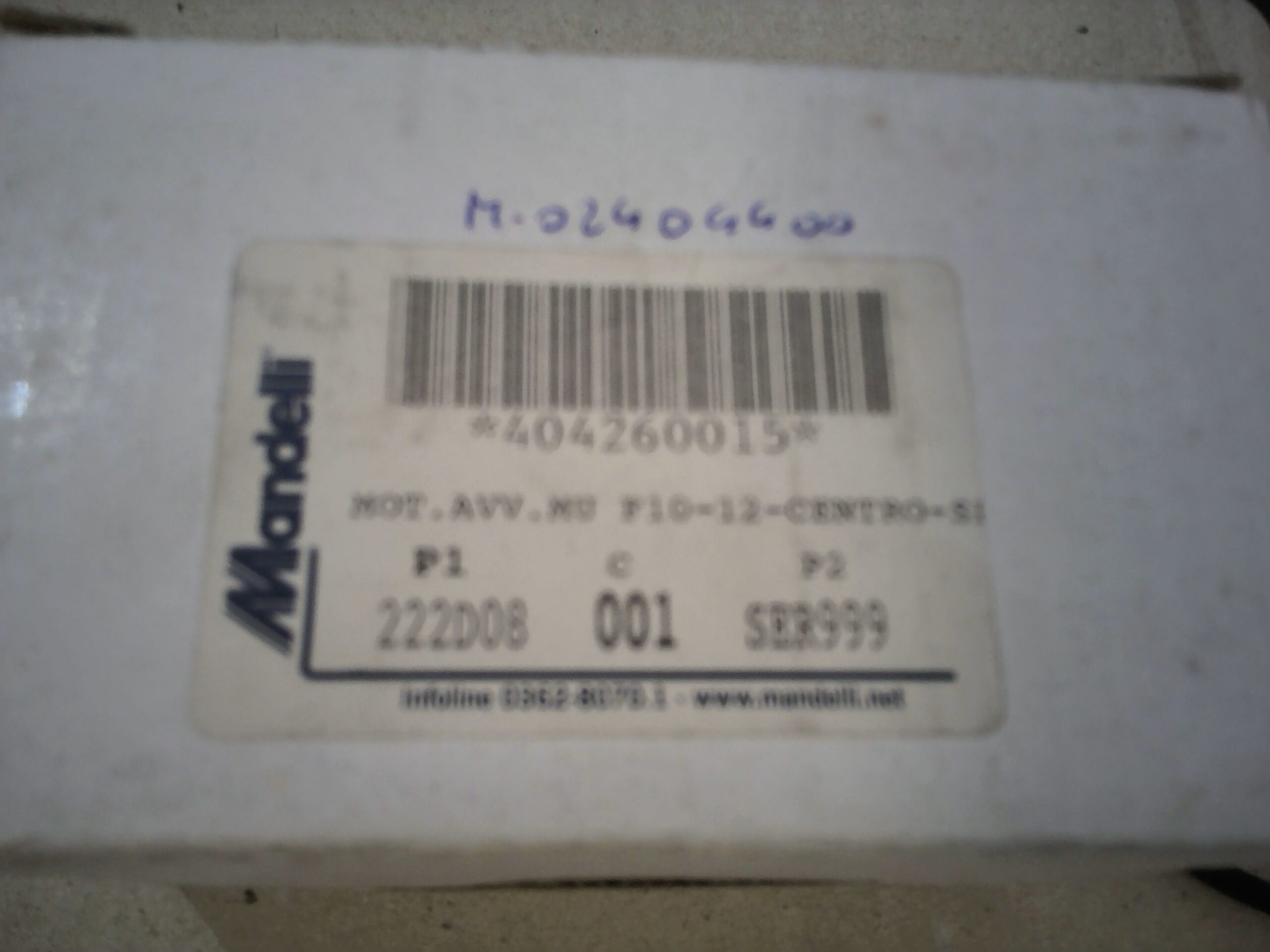 MOTORINO AVVIAMENTO 5506112 -404260012 02404400 - immagine 4