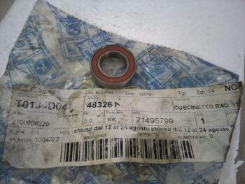 cuscinetto radiale 17X30X7 PIAGGIO 82753R EX 483241