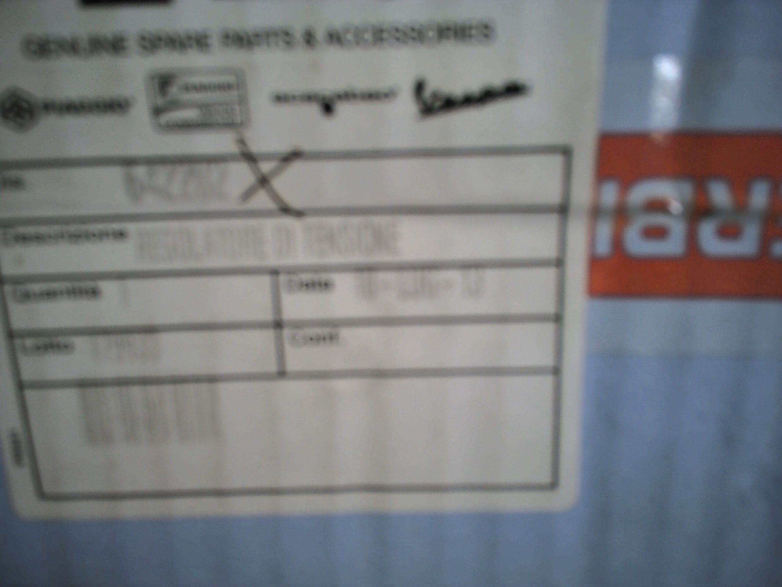 REGOLATORE DI TENSIONE APE CAR MP TM P703 P602 PIAGGIO 642202 - immagine 4
