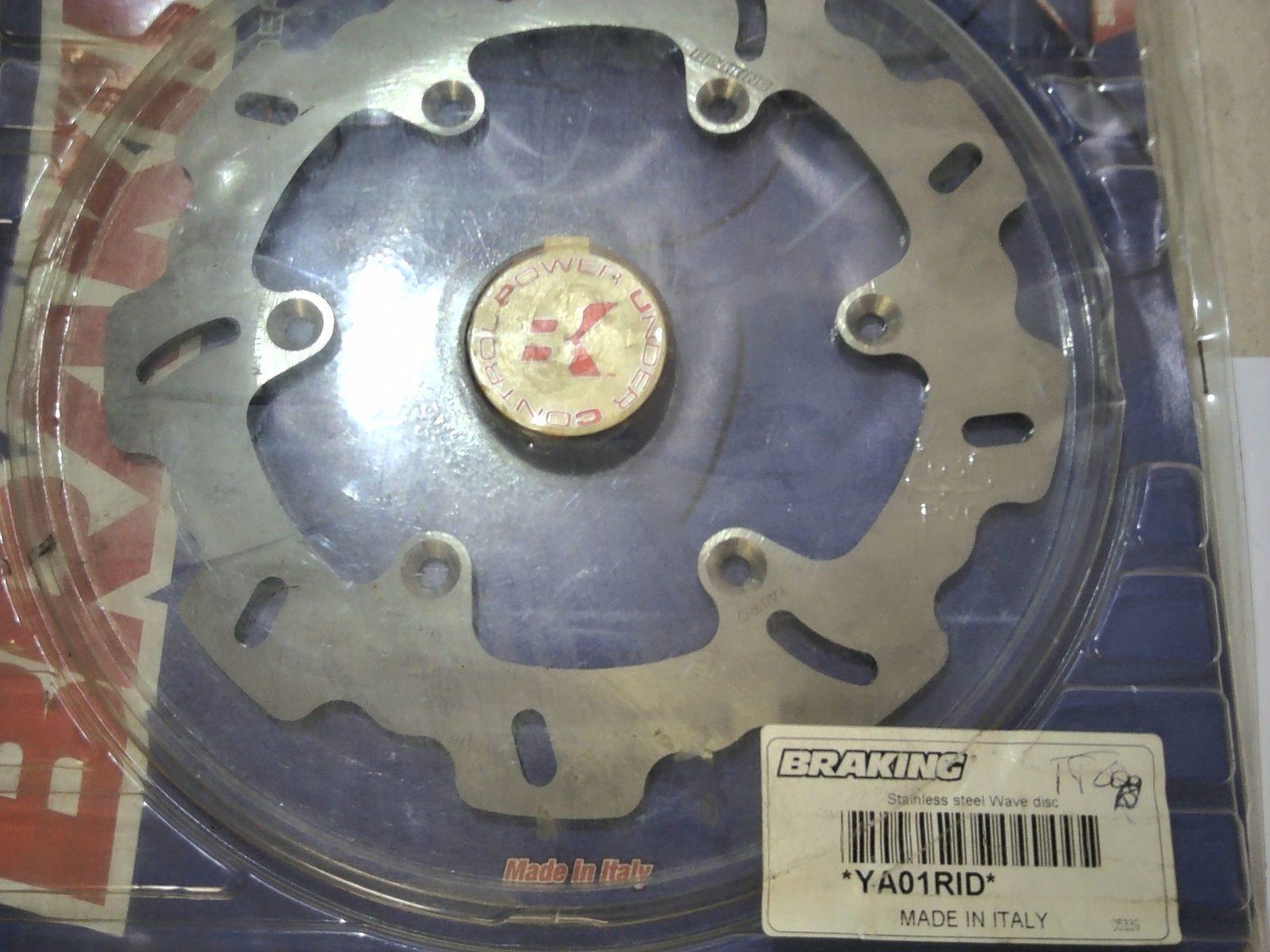 DISCO FRENO POSTERIORE YAMAHA TT600 1993-2001 BRAKING YA01RID - immagine 2