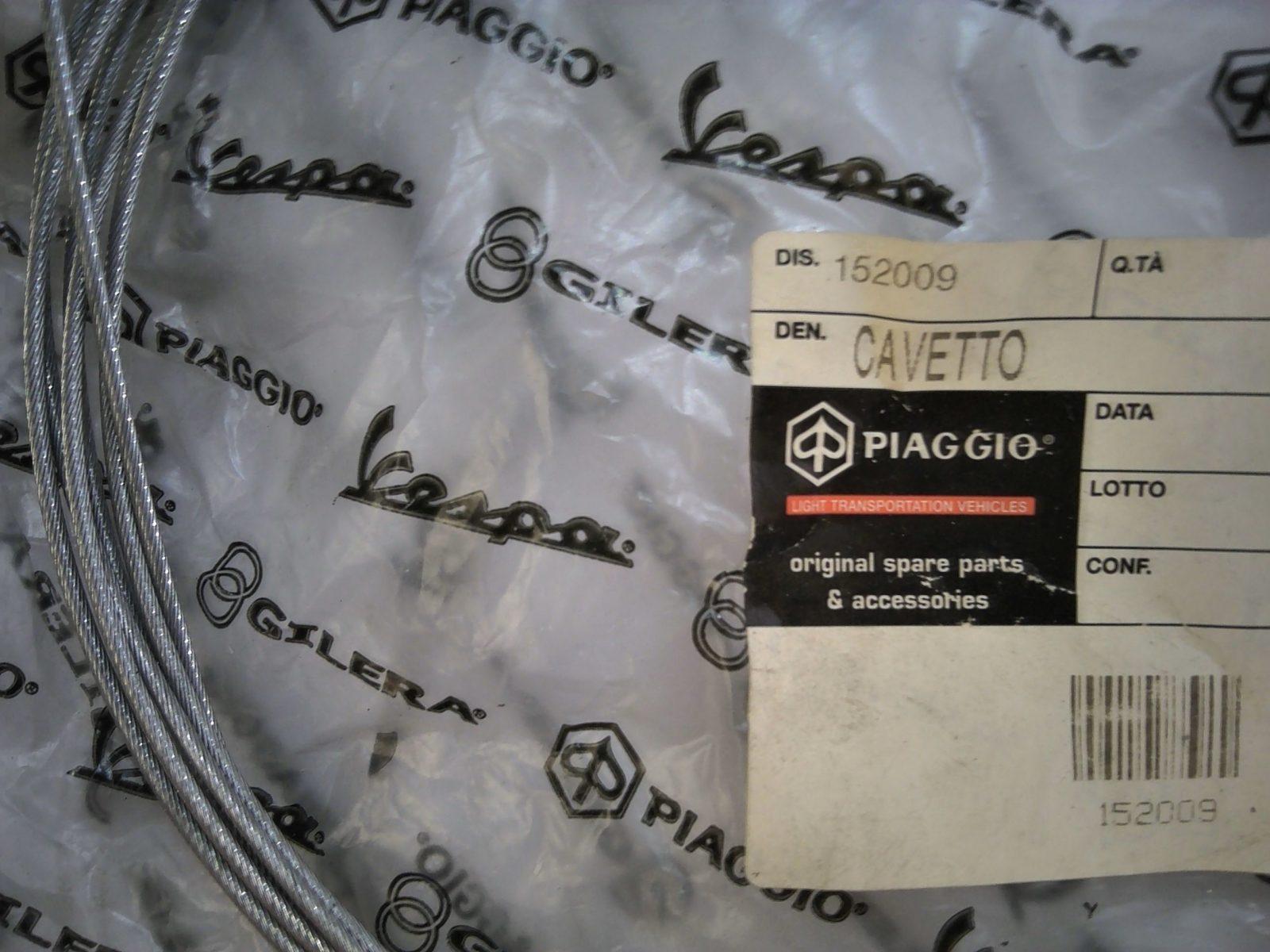 CAVO FRIZIONE ORIGINALE VESPA APE PIAGGIO 119274 ex 152009 - immagine 3