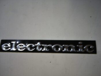 TARGHETTA ADESIVA ELETTRONIC CIAO SI PIAGGIO 226705 CIF 10008